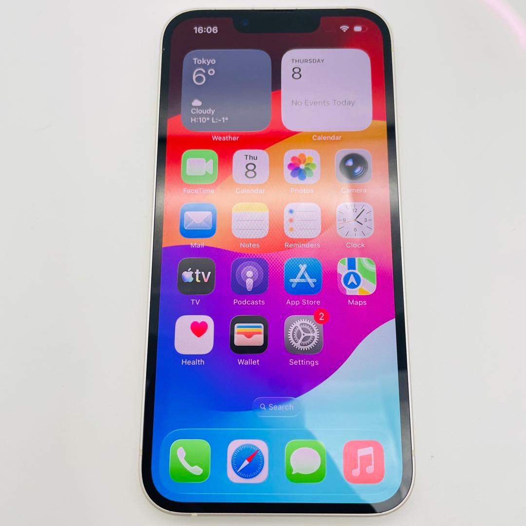 iPhone 13 256GB　バッテリー新品交換済み