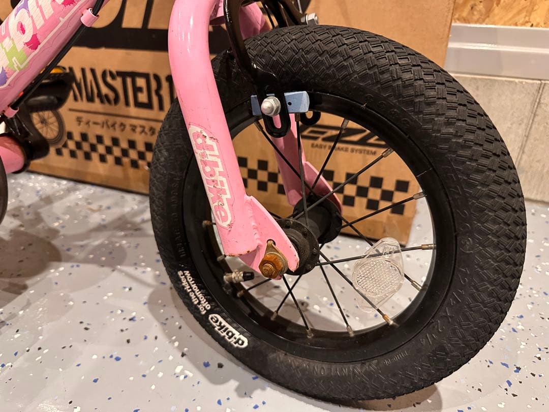 ディーバイク　d-bike MASTER12 Baby Pink 子供　自転車
