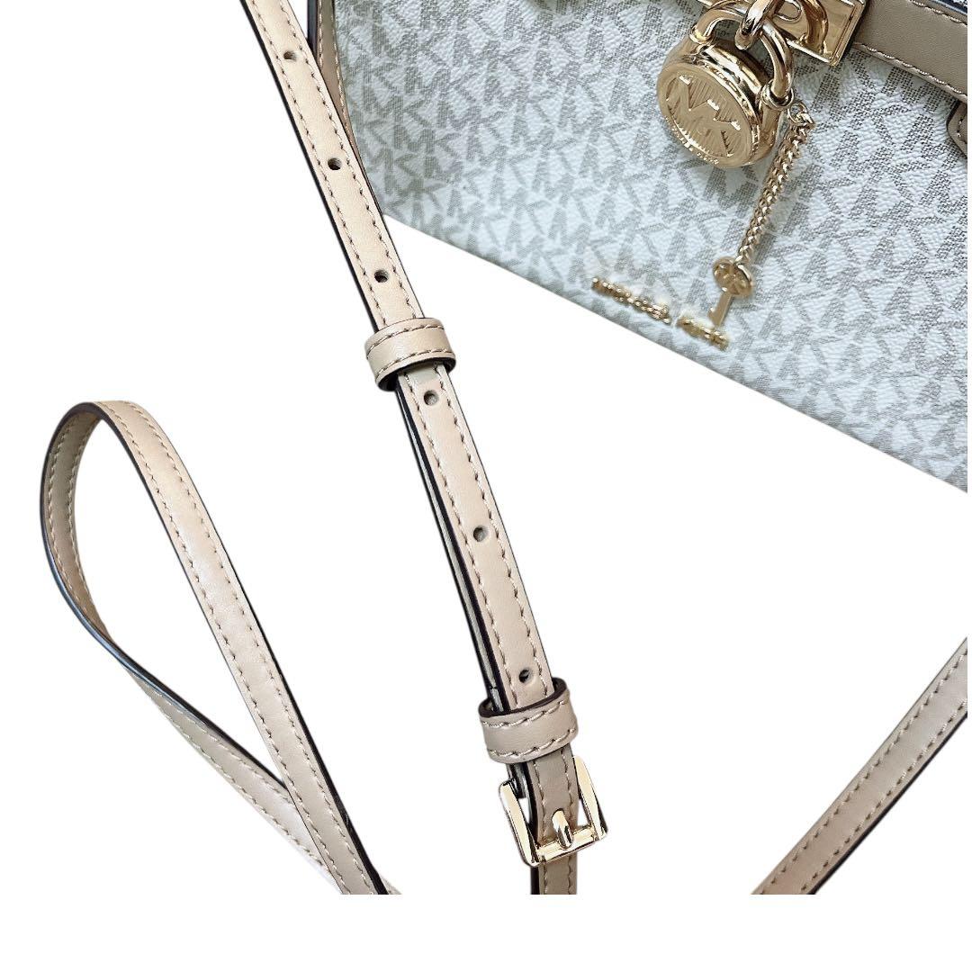 【ほぼ未使用】マイケルコース ハミルトン サッチェル MKシグネチャー2way