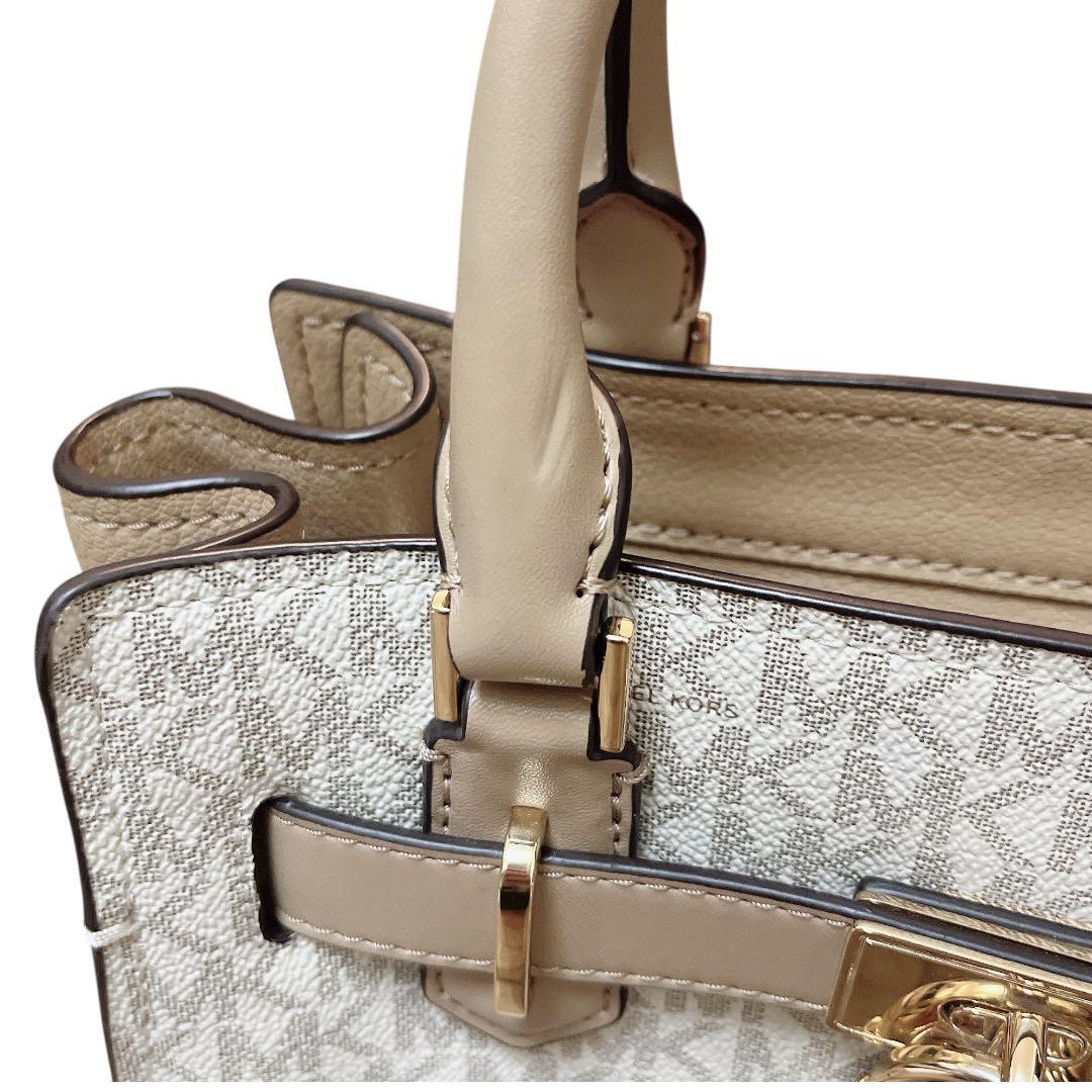 【ほぼ未使用】マイケルコース ハミルトン サッチェル MKシグネチャー2way