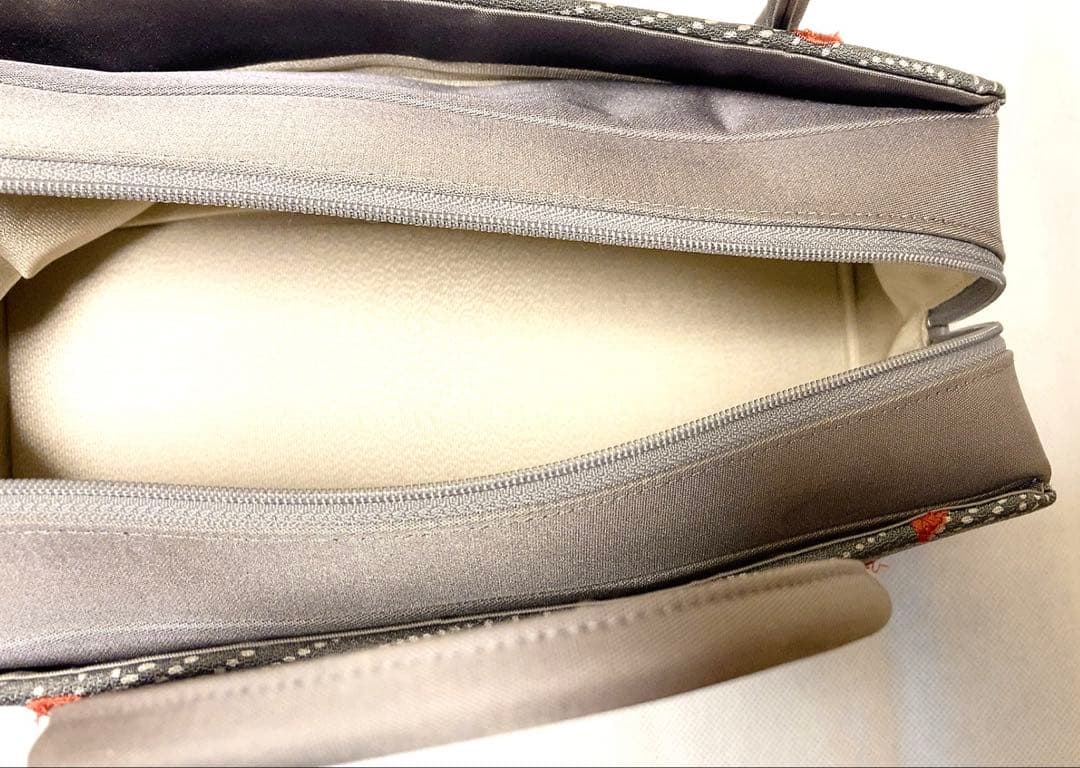 和装用バッグ グレー 渦巻き模様　未使用品