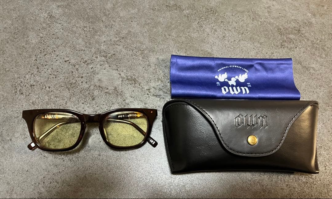 OWN / オウン / #01 べっ甲フレームサングラス