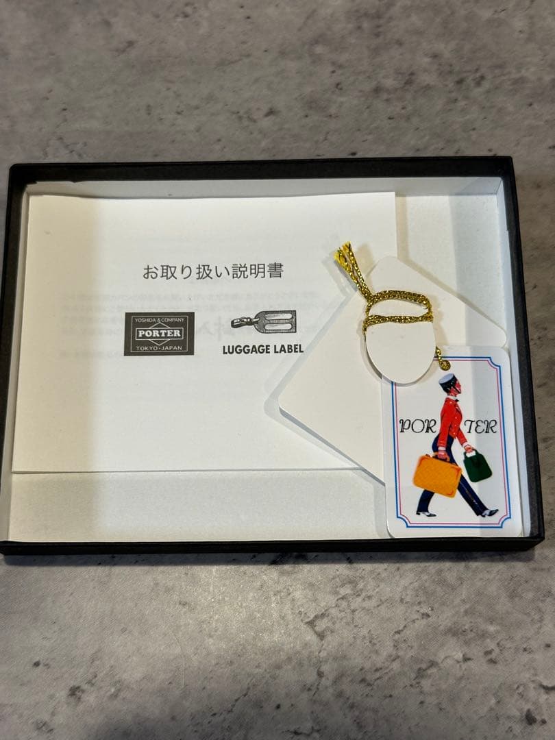 Ky5TOKYO PORTER MADE 二つ折り財布 ネイビー