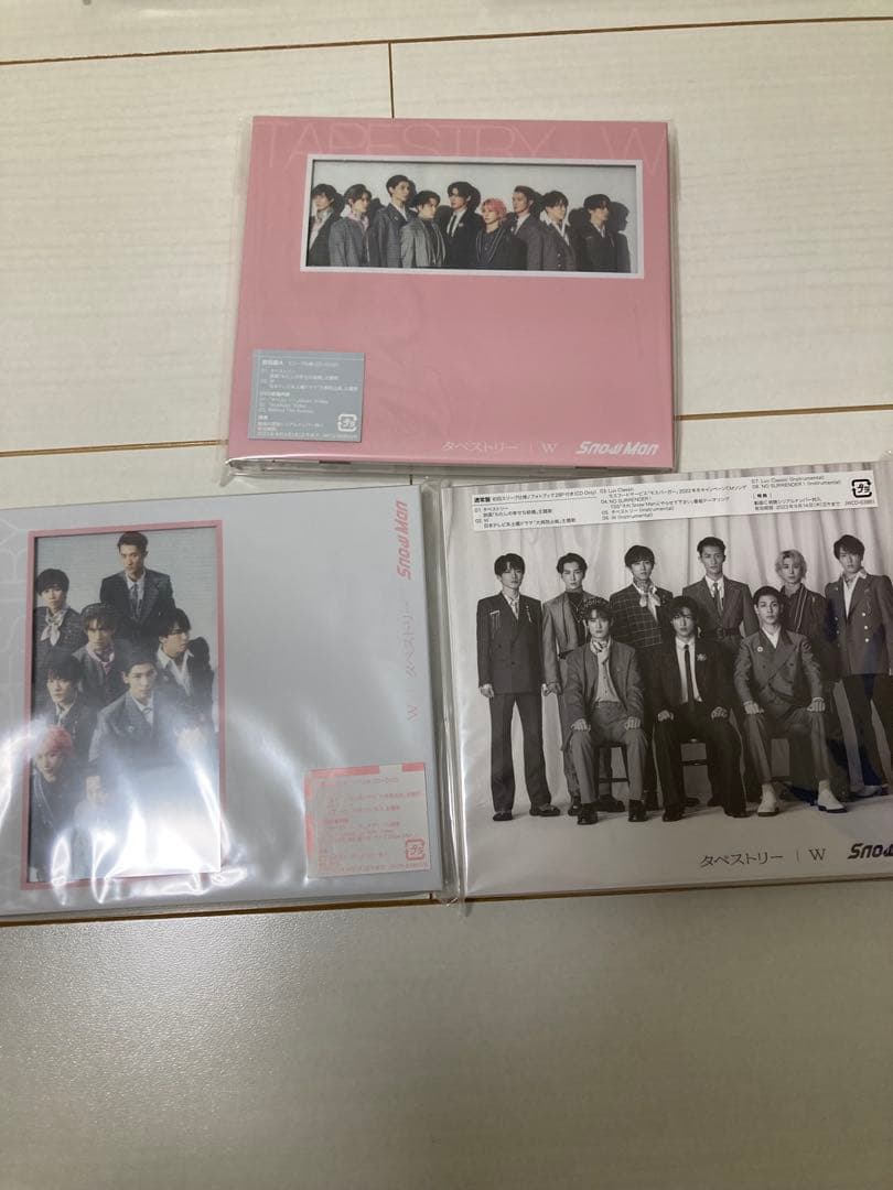 特典付【新品未開封】Man シングル 初回盤 通常盤 まとめ セット