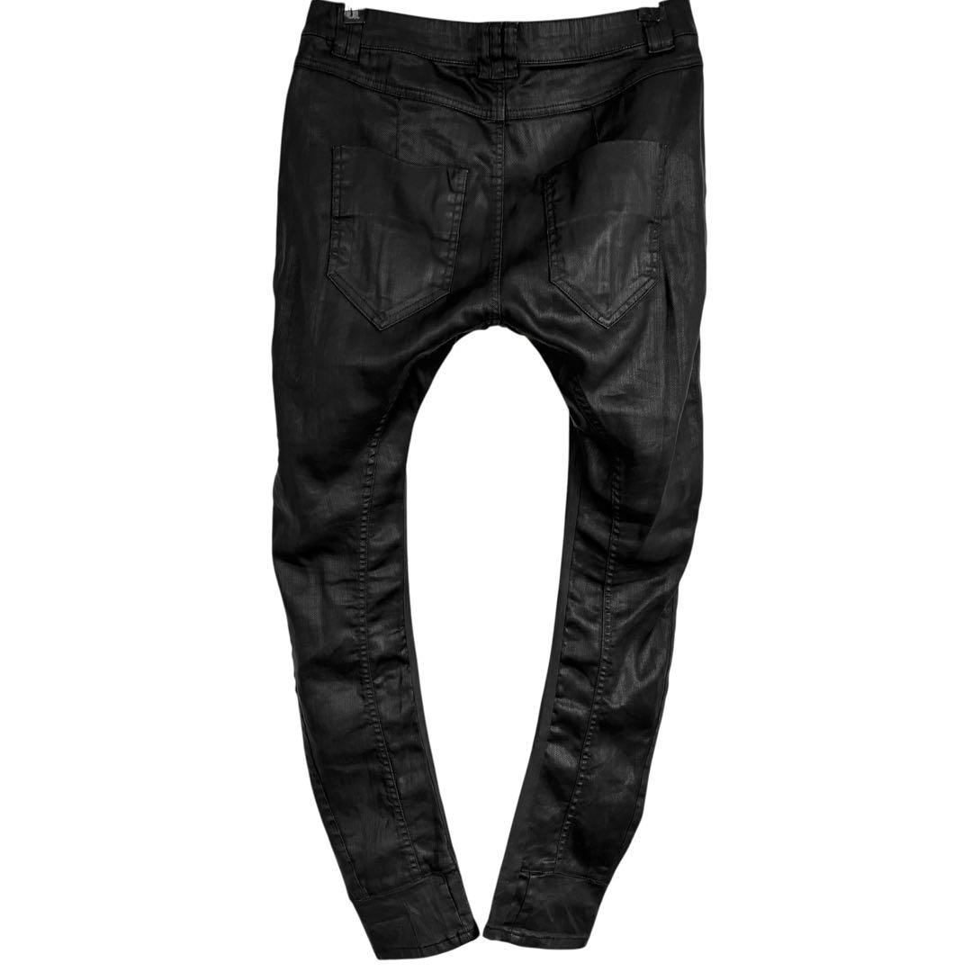 パンツ ARMY OF ME Luster Coated Sarouel Denim