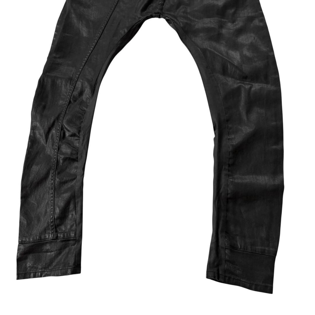 パンツ ARMY OF ME Luster Coated Sarouel Denim