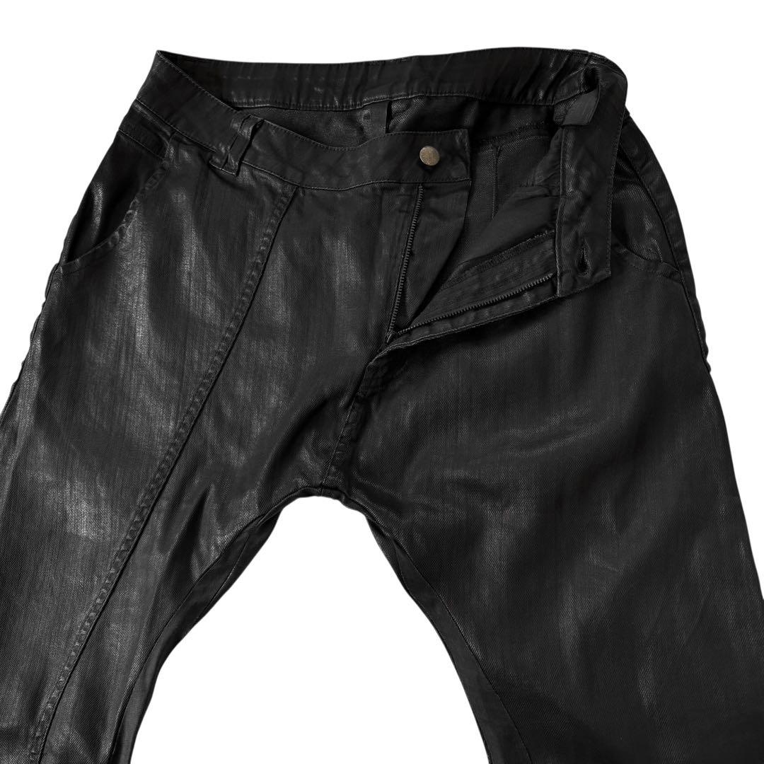 パンツ ARMY OF ME Luster Coated Sarouel Denim