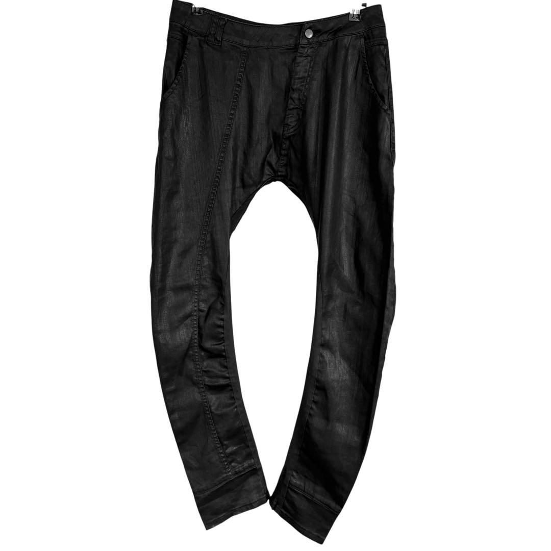 パンツ ARMY OF ME Luster Coated Sarouel Denim