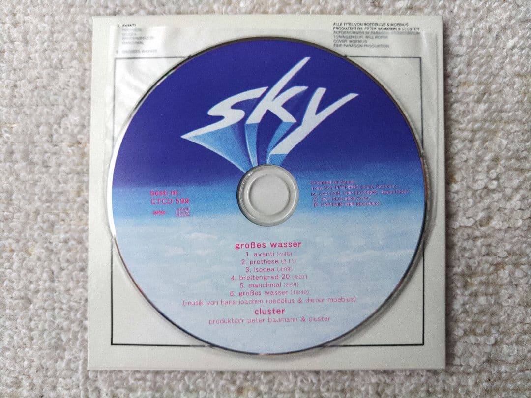 洋楽 Cluster Grosses Wasser CD