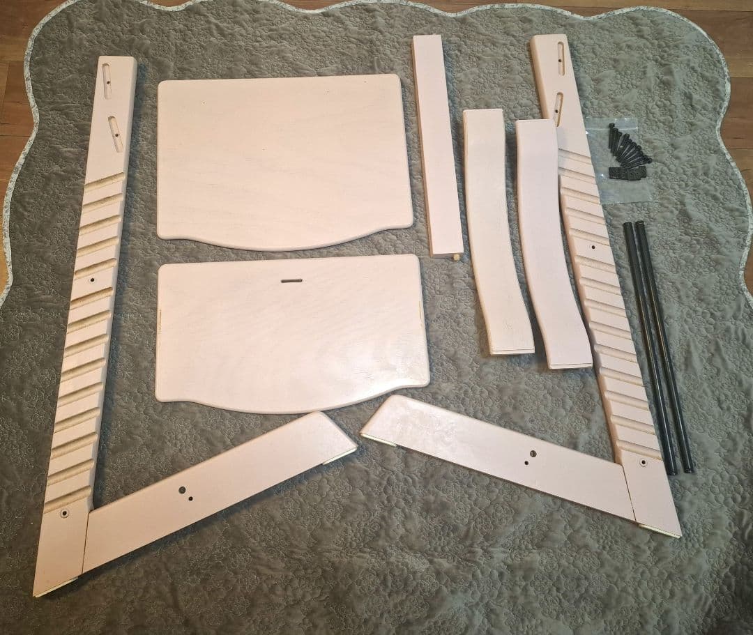 ☆STOKKE☆2台SET ピンク&グレー シリアル5~ 分解済み ※別購入可能