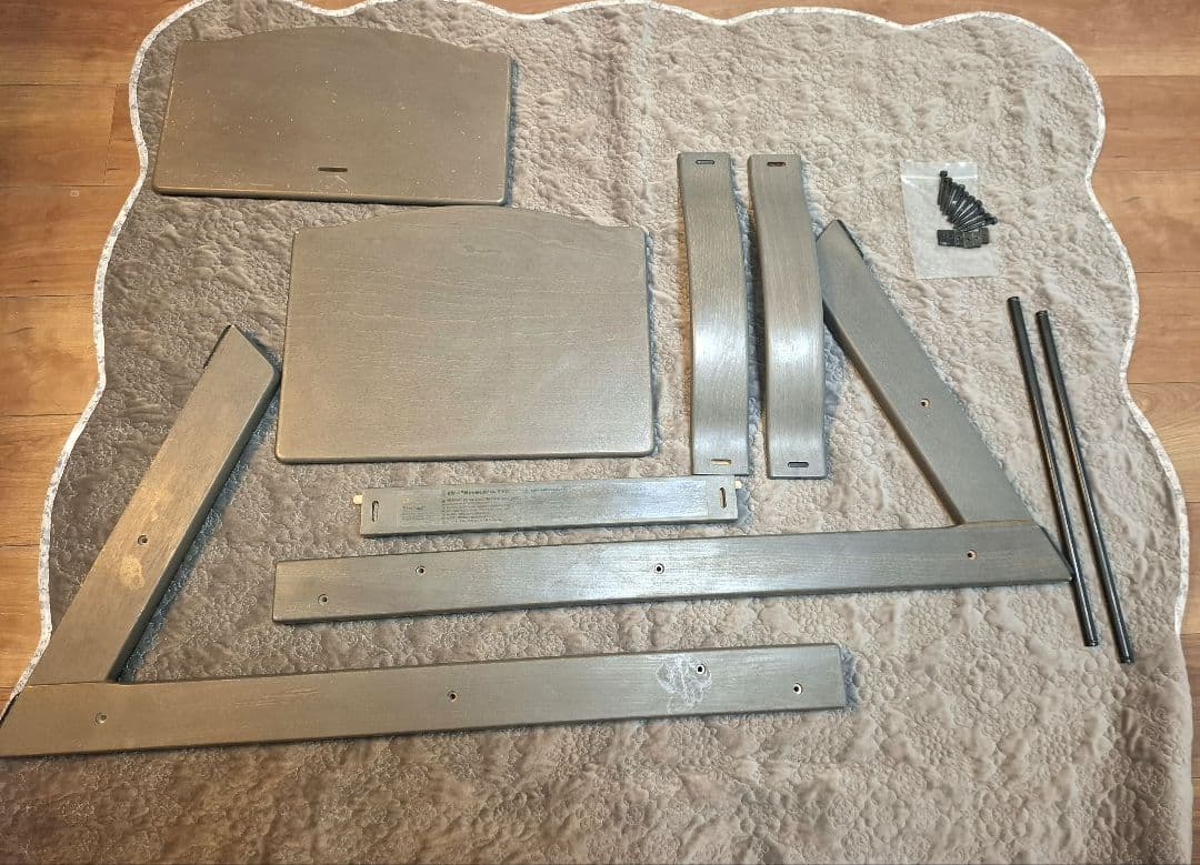 ☆STOKKE☆2台SET ピンク&グレー シリアル5~ 分解済み ※別購入可能