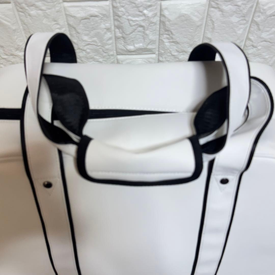 美品 PUMA プーマ ボストンバック ゴルフ ホワイト タウンユース　完売品