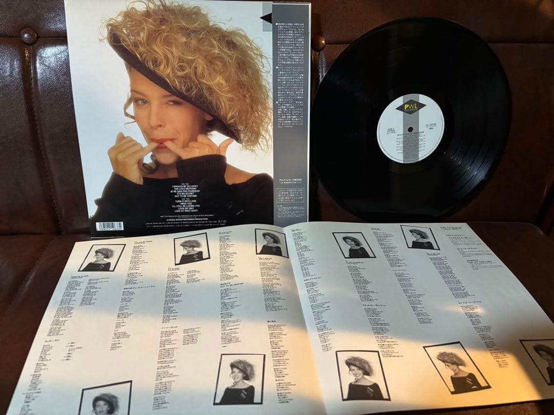 帯付 新品並 国内盤LP★カイリー・ミノーグ/ラッキーラブ=KYLIE　ALI～