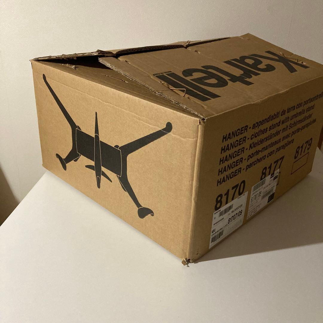 カルテル Kartell ブラック　黒　ハンガーラック コートラック　新品