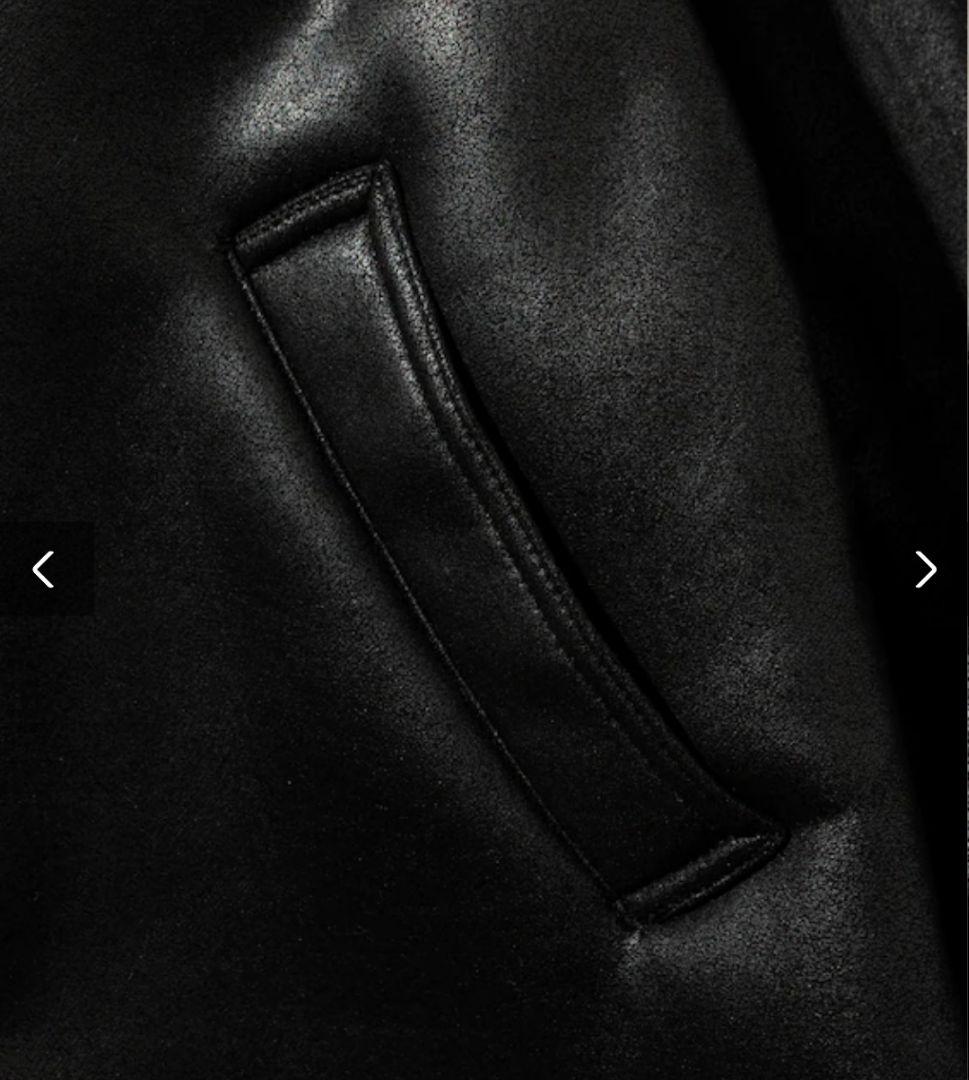 B-3 フェイクムートン ボア ジャケット　フライトジャケット