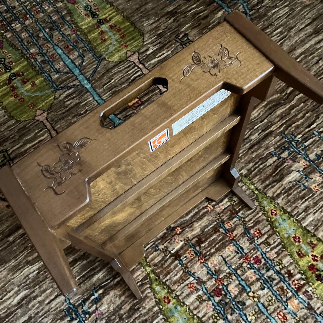 軽井沢彫り　軽井沢彫　シバザキ　文箱　小箱　桜彫刻