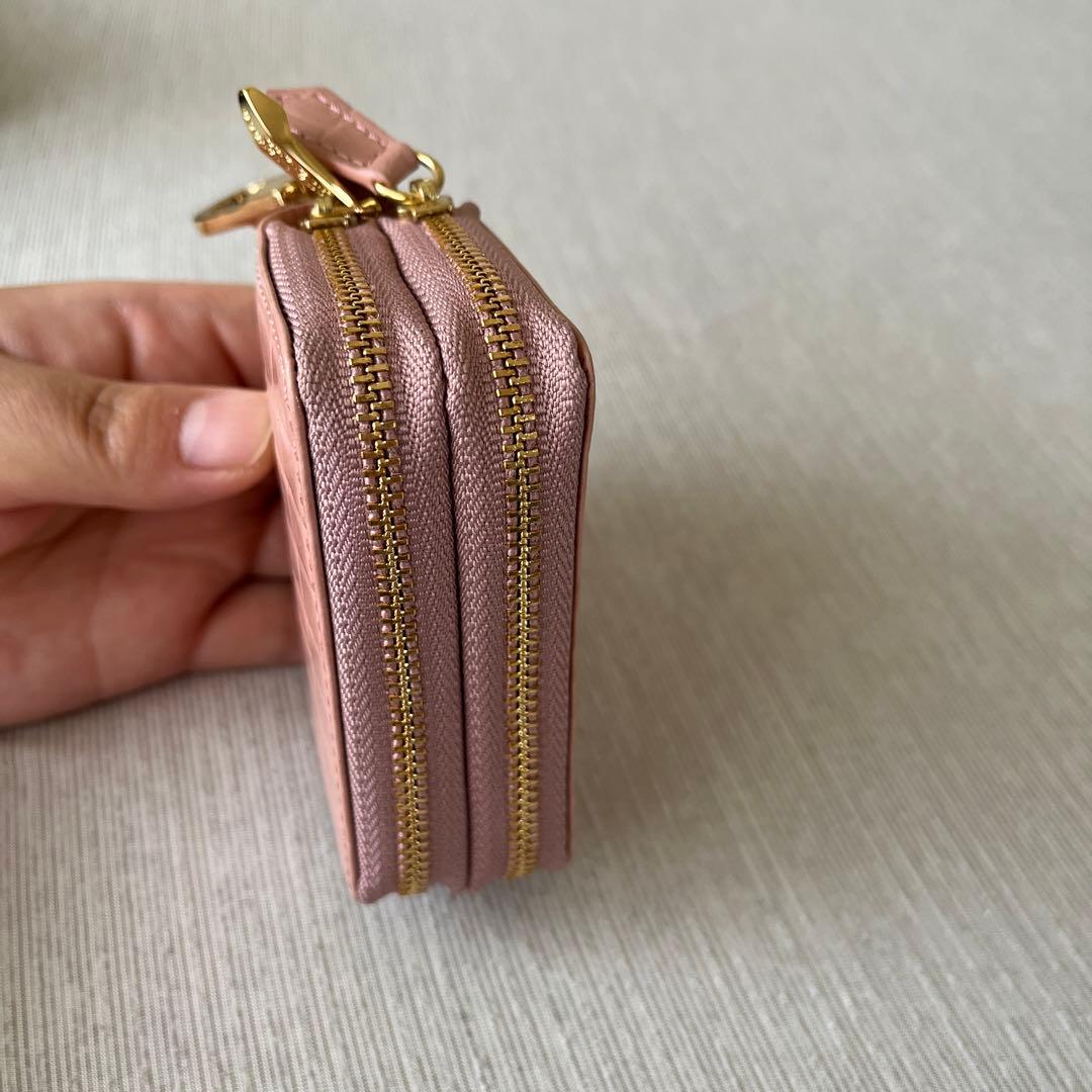 サマンサタバサ　クロコ押しキーケース　Samanthatabasa