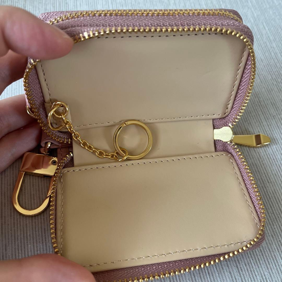 サマンサタバサ　クロコ押しキーケース　Samanthatabasa