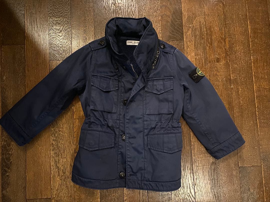 ストーンアイランド　ネイビー ジャケット サイズ3 anni 98cm