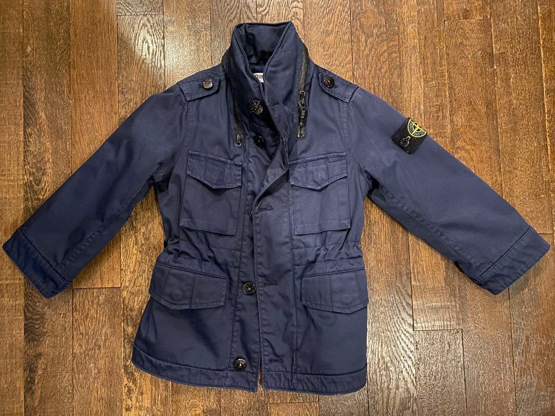 ストーンアイランド　ネイビー ジャケット サイズ3 anni 98cm