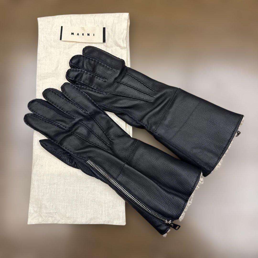 MARNI 革手袋