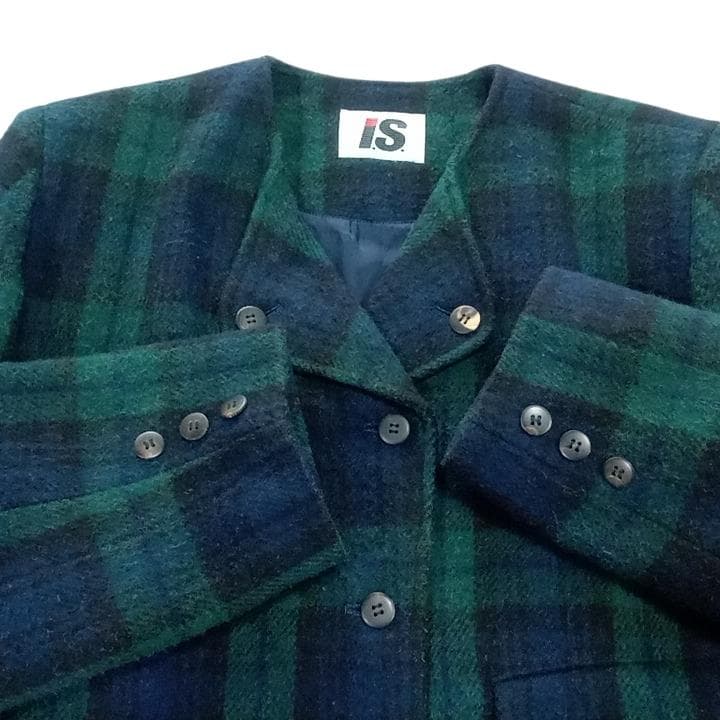 I.S. ISSEY MIYAKE イッセイミヤケ ウール ジャケット 80s