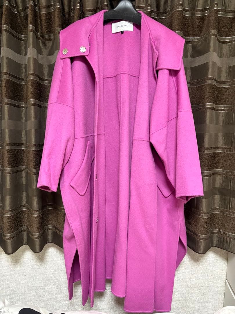 ルシェルブルー　ロング　コート　美品