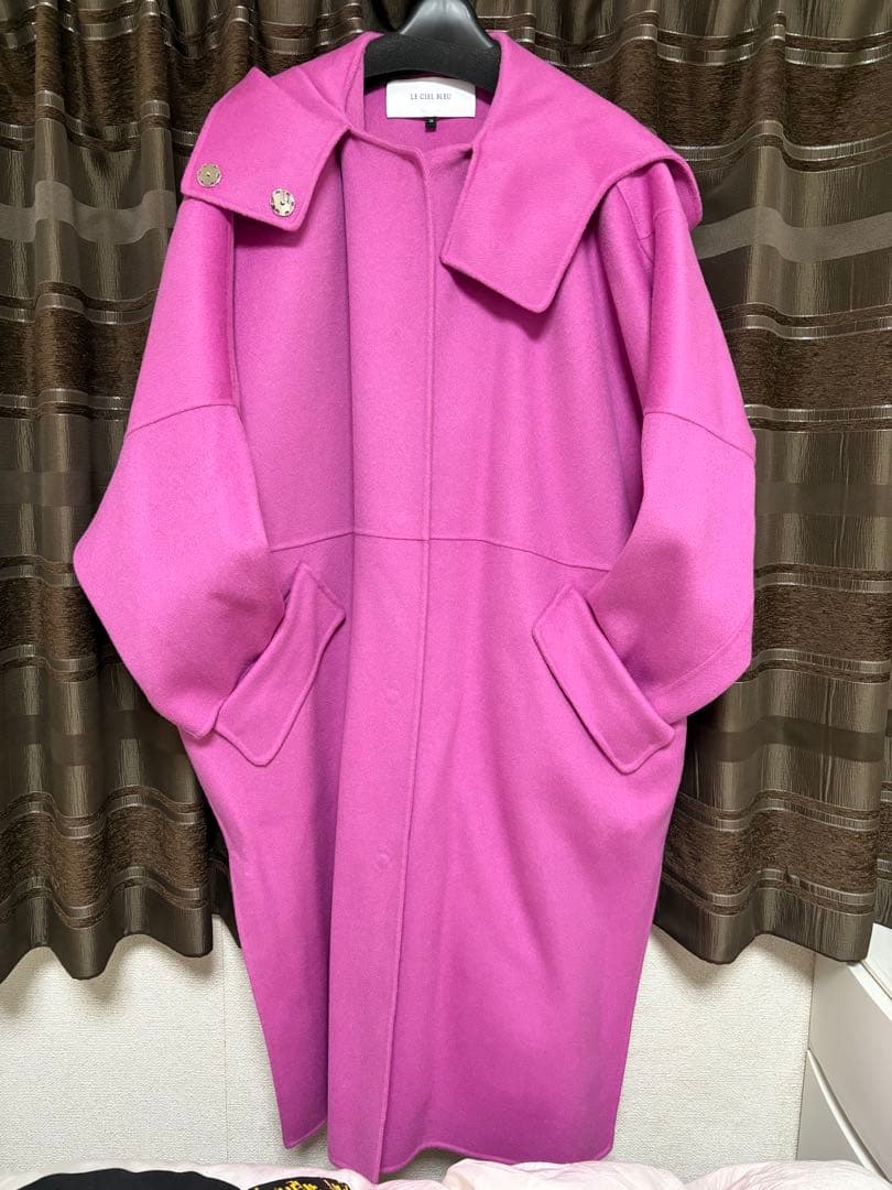 ルシェルブルー　ロング　コート　美品