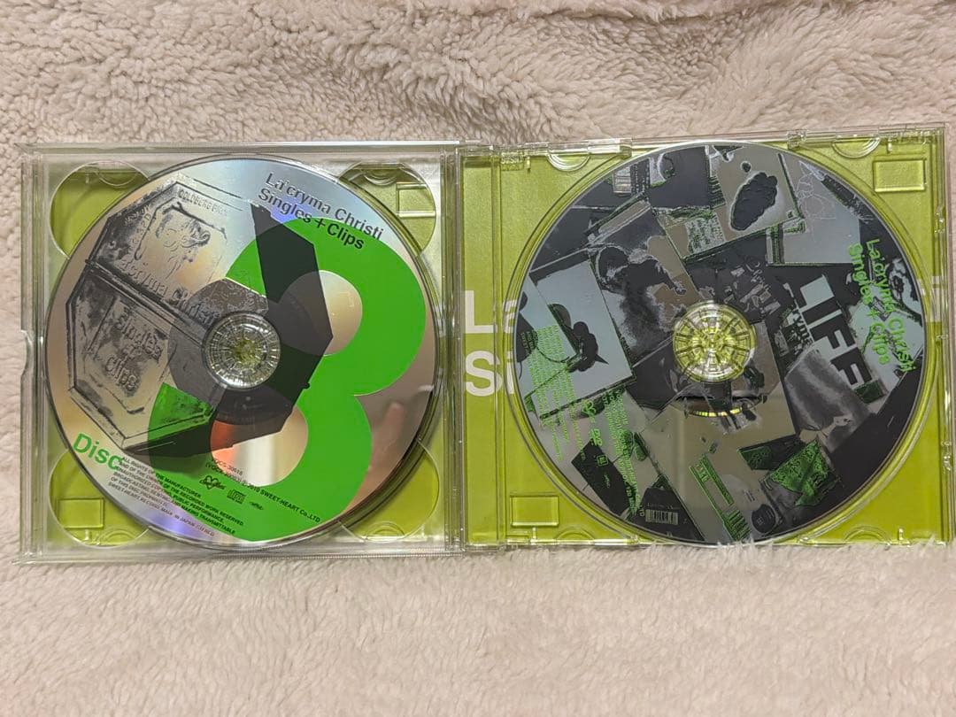 La'cryma Christi Singles+Clips 帯付き
