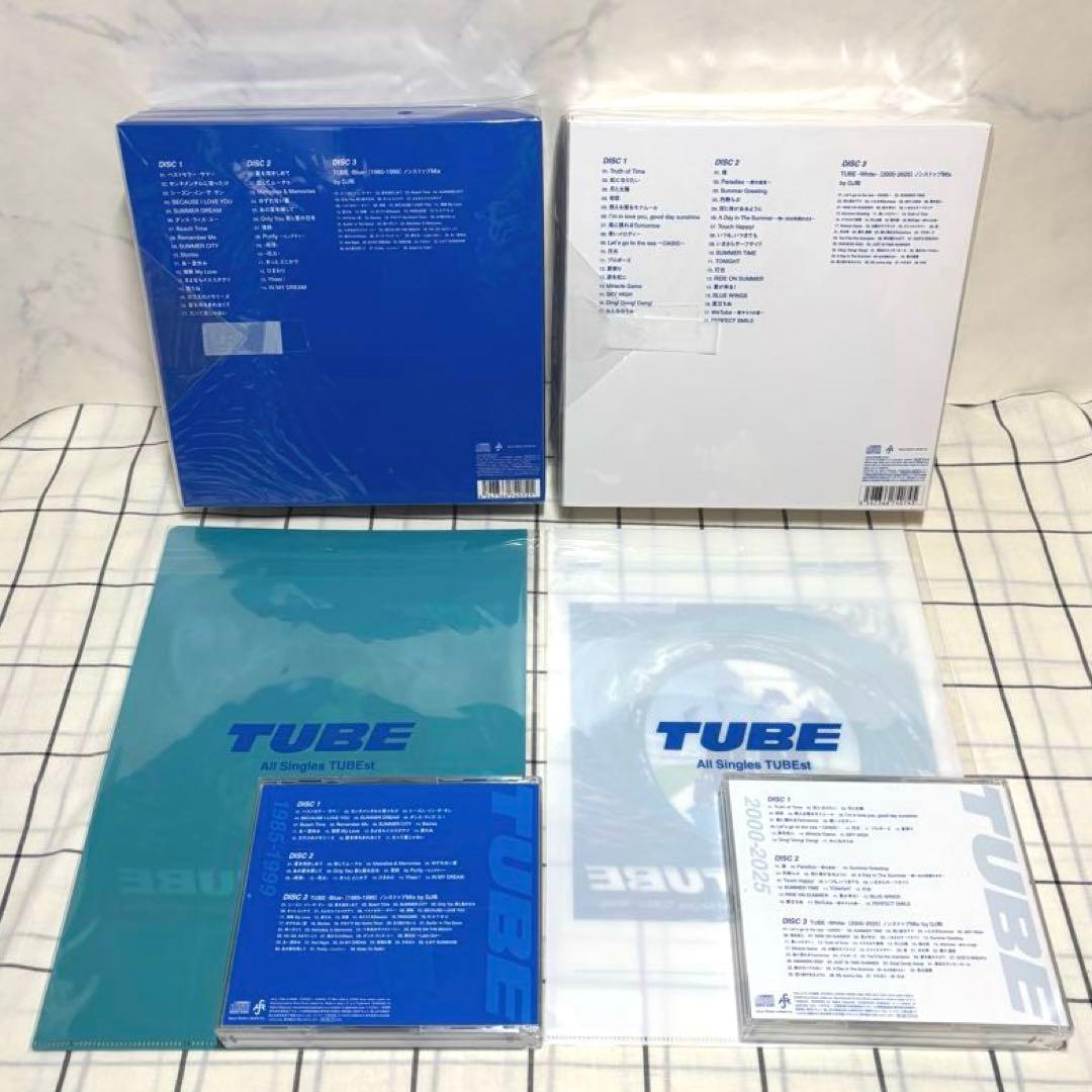 TUBE All Singles TUBEst White Blue まとめ売り