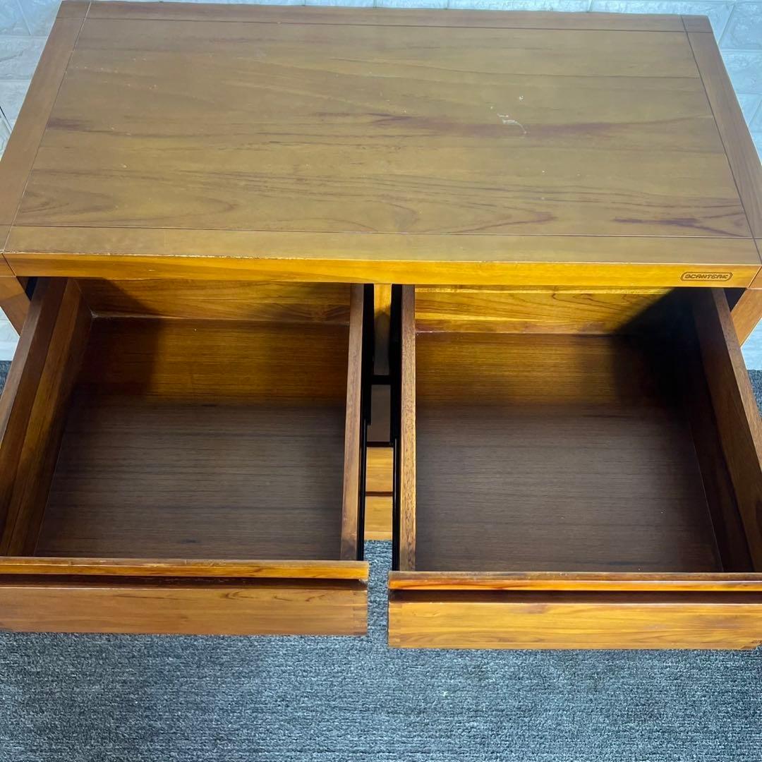 SCANTEAK スキャンティーク 4段チェスト 箪笥 収納家具 C139