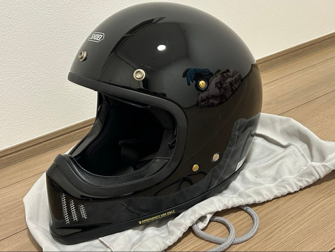 【美品】SHOEI EX-ZERO ブラック Lサイズ