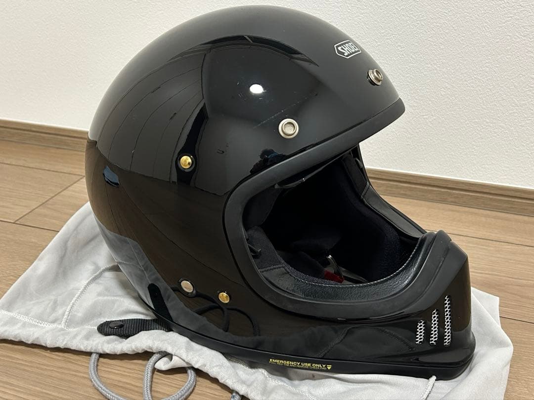 【美品】SHOEI EX-ZERO ブラック Lサイズ
