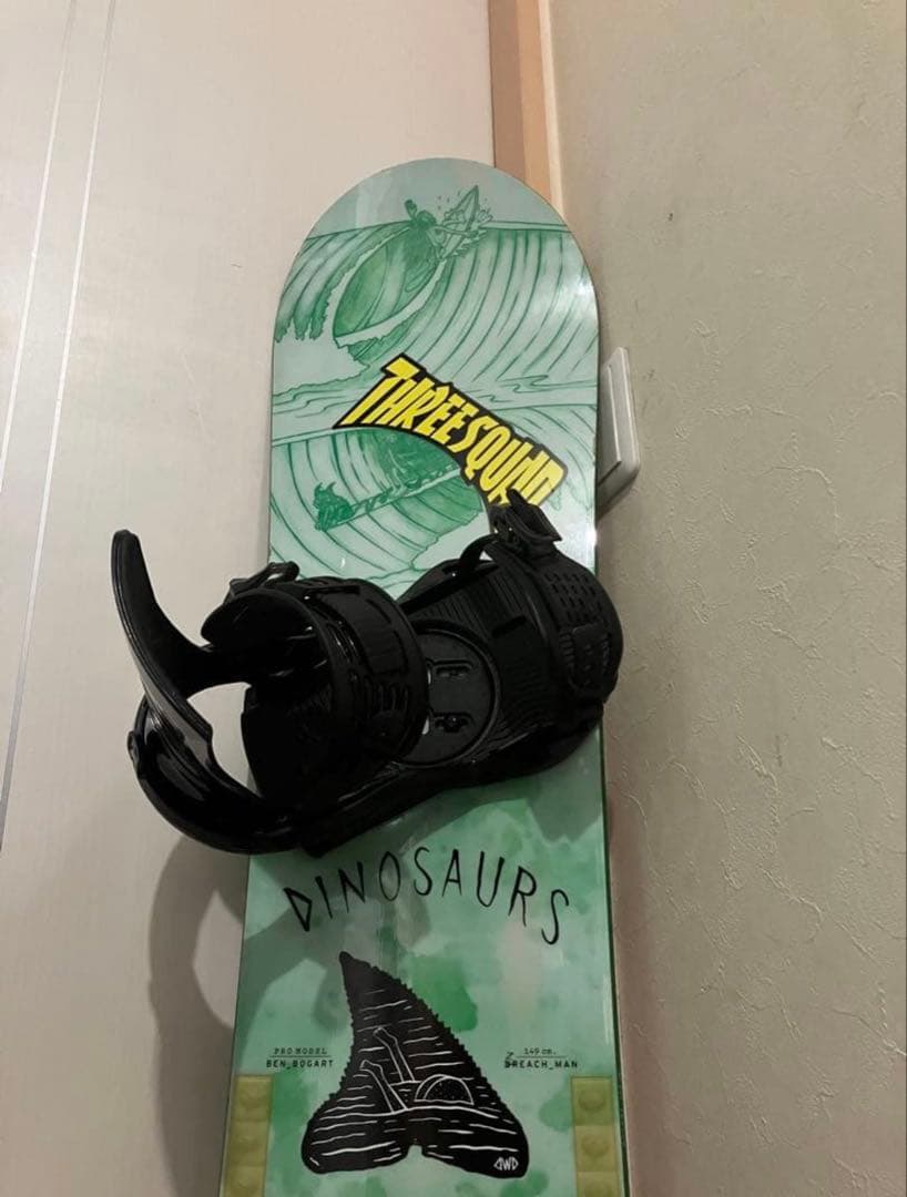 beeさん専用！dinosaurs FLAT149cm 新品バインセット