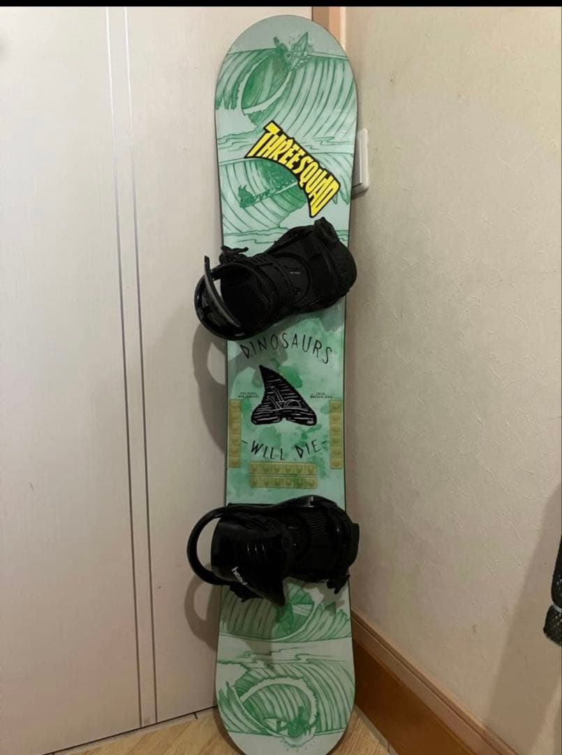 beeさん専用！dinosaurs FLAT149cm 新品バインセット