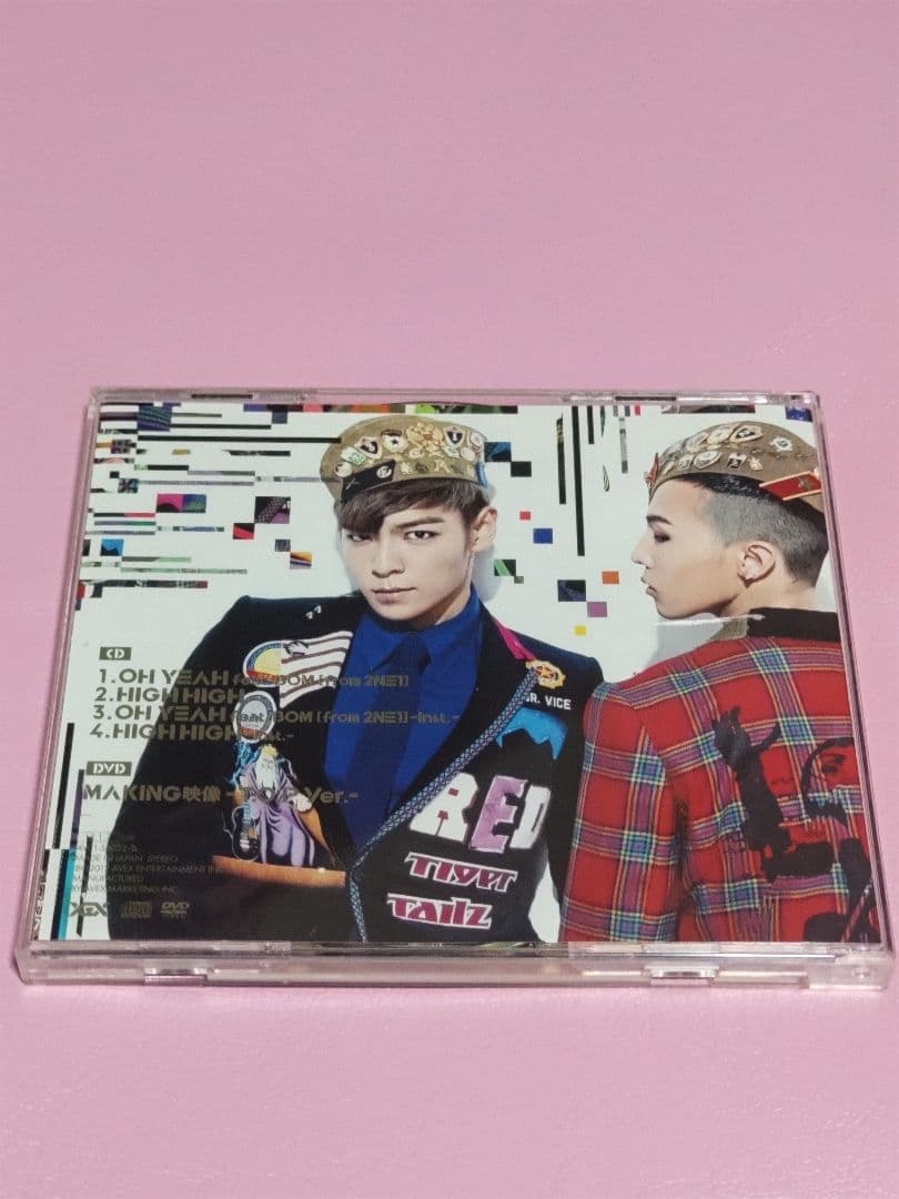 BIGBANG GD&TOP OH YEAH 日本版 カード　セット