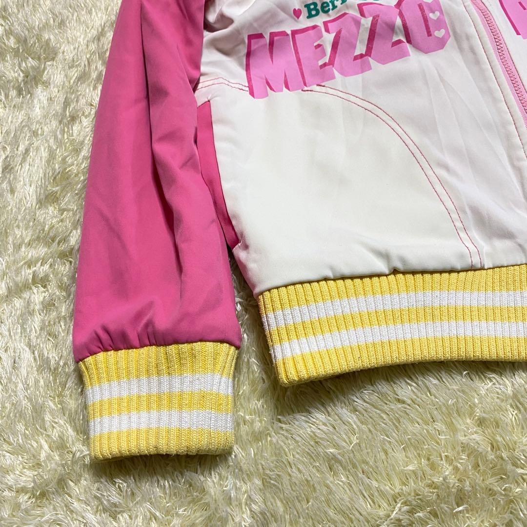 公*o様 メゾピアノ リバーシブル ブルゾン ベリエちゃん フリース 平成レトロ