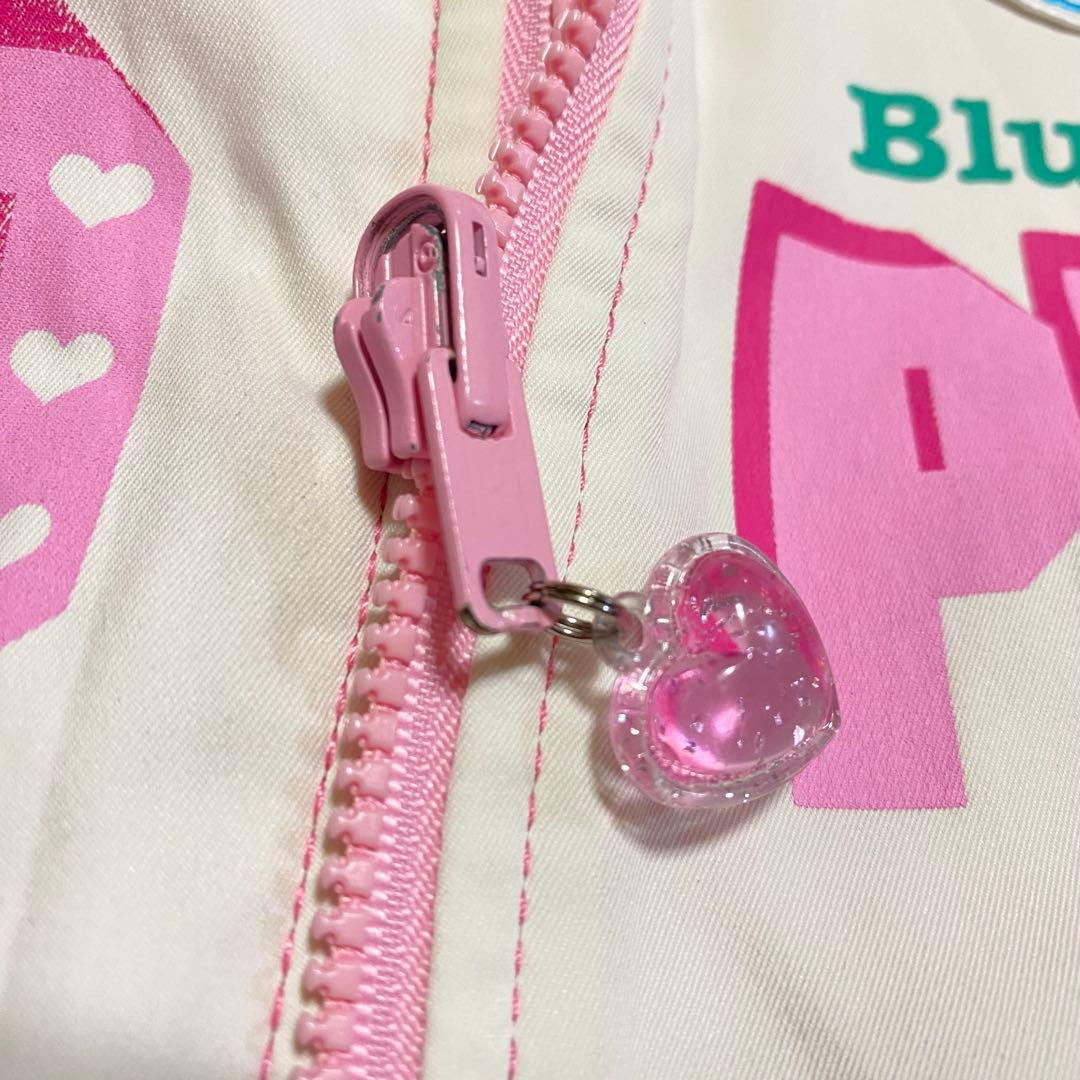 公*o様 メゾピアノ リバーシブル ブルゾン ベリエちゃん フリース 平成レトロ