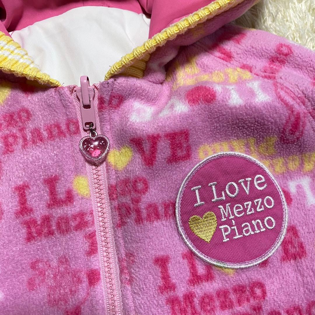 公*o様 メゾピアノ リバーシブル ブルゾン ベリエちゃん フリース 平成レトロ