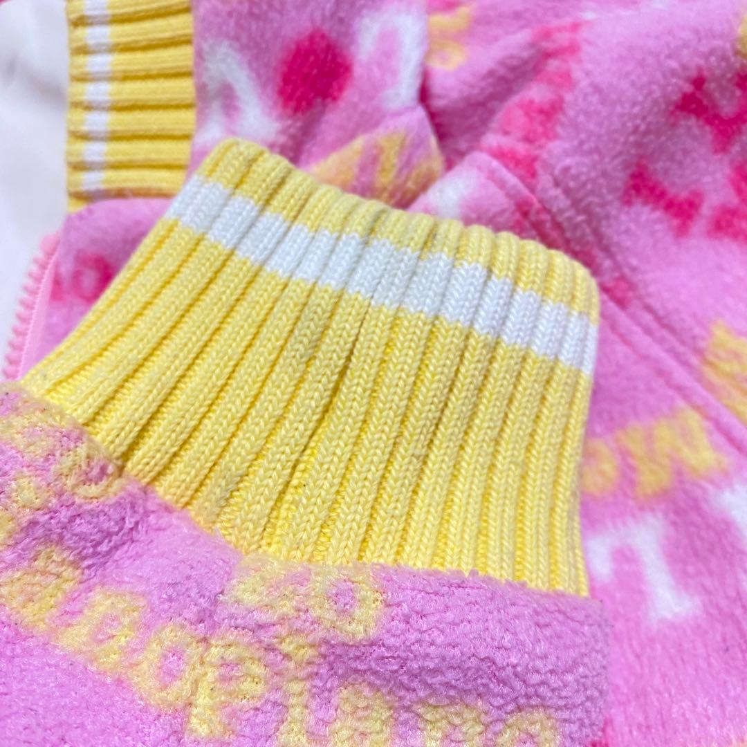 公*o様 メゾピアノ リバーシブル ブルゾン ベリエちゃん フリース 平成レトロ