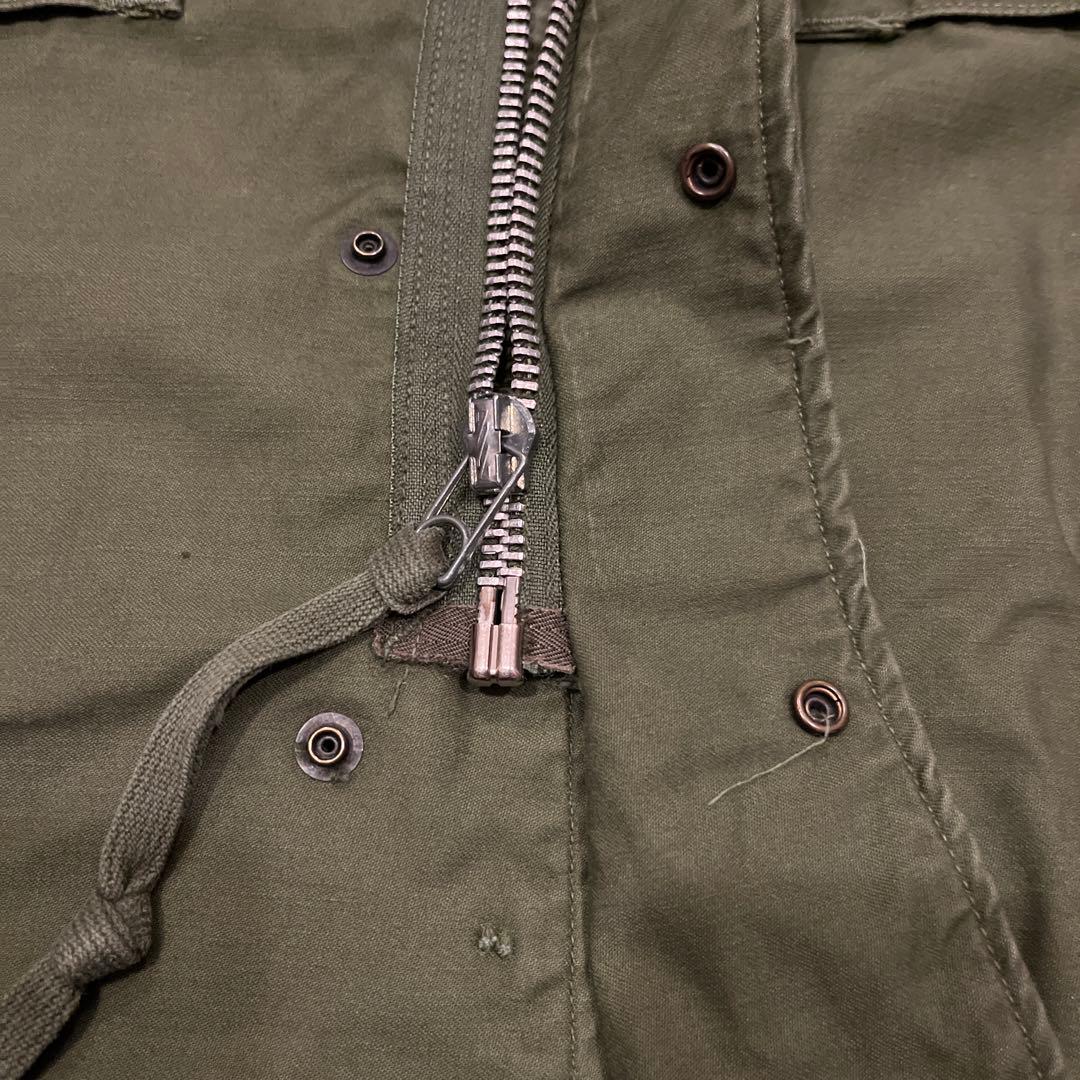 【美品】60s 米軍実物 m65 JKT M-SHORT アルミジップ