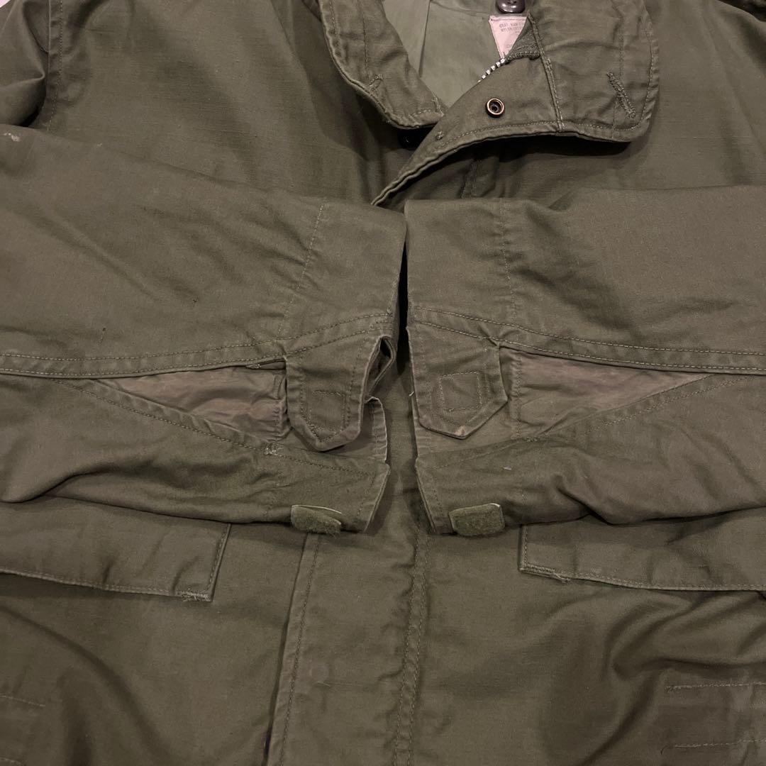 【美品】60s 米軍実物 m65 JKT M-SHORT アルミジップ
