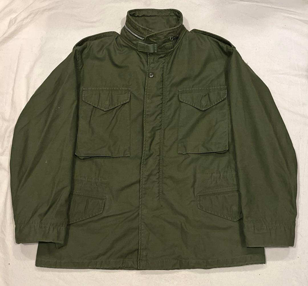 【美品】60s 米軍実物 m65 JKT M-SHORT アルミジップ
