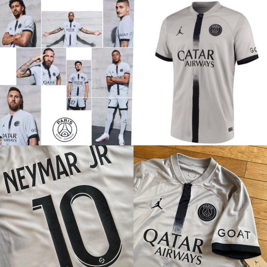 新品ジョーダン パリサンジェルマン #10 ネイマール 22/23 ユニフォーム