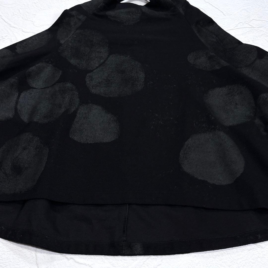 ✨美品✨モユル　カットソー　ドット　ハイネック　変形　ドルマンスリーブ　近年