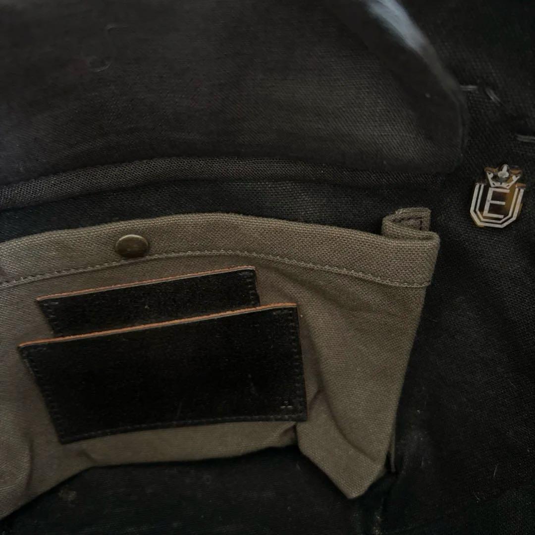 エバゴス 紅藤 レザー ハンドル　かごバック