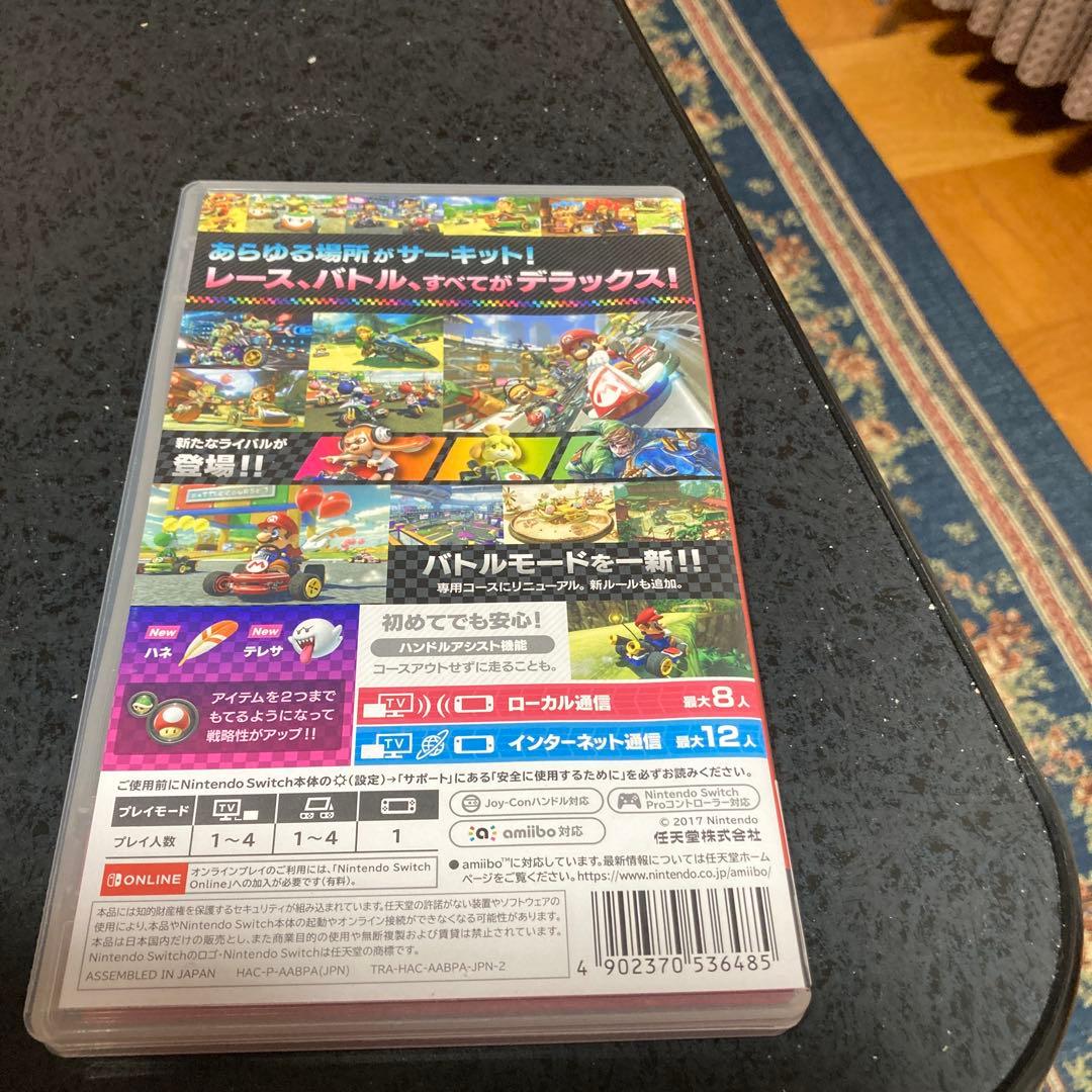 NintendoSwitchライト　ブルーとマリオカート8デラックスセット