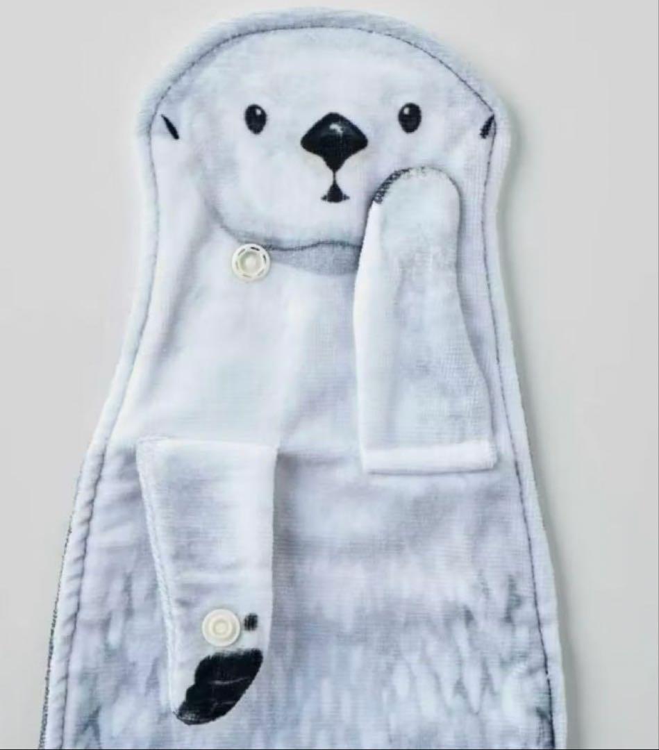 【新品未開封】ラッコのぶら〜んタオル　キラちゃんメイちゃん鳥羽水族館フェリシモ