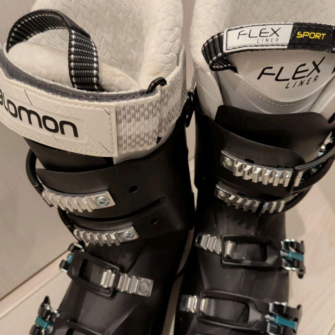 【美品】Salomon 女性用スキーブーツ 24.5