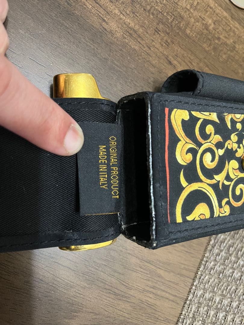 versaceベルサーチタバコケースライターケースセット